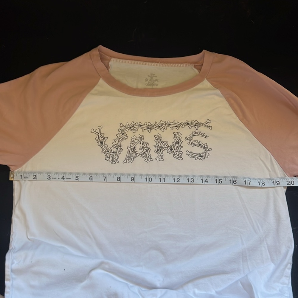 VANS x DISNEY | Nightmare Before Christmas Baseball Tee | LARGE - Picture 7 of 7